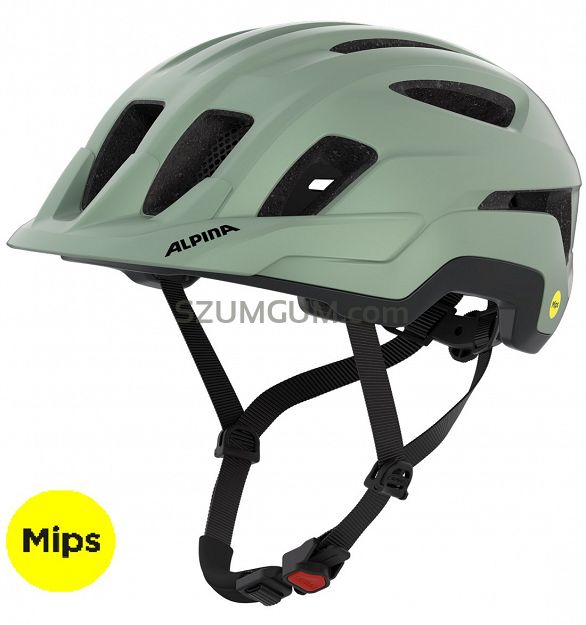 Kask rowerowy Alpina PARANUS MIPS - Willow-green