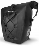 Wozinsky wodoodporna torba rowerowa sakwa na bagażnik 25l czarny WBB24BK - 3
