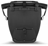 Wozinsky wodoodporna torba rowerowa sakwa na bagażnik 25l czarny WBB24BK - 6