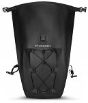 Wozinsky wodoodporna torba rowerowa sakwa na bagażnik 25l czarny WBB24BK - 5