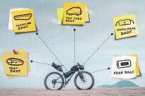 Geosmina BIKEPACKING - Torba Big Cargo Cage Fork Bag - 7,5L - 5