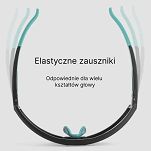 Okulary sportowe Rockbros SP252R - szkła polaryzacyjne, ramka optyczna - 9