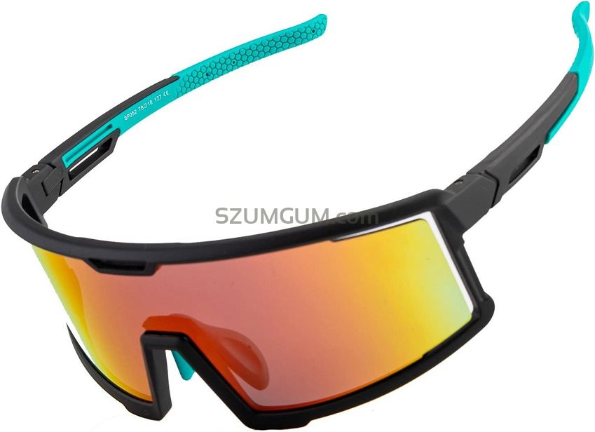 Okulary sportowe Rockbros SP252R - szkła polaryzacyjne, ramka optyczna