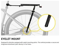 Bagażnik tylny Topeak Zi:RAK for Eyelet Mount MTX 2.0 - do montażu oczkowego (szosa/gravel), 885 g - 13