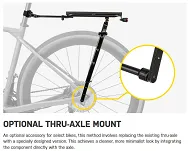 Bagażnik tylny Topeak Zi:RAK for Eyelet Mount MTX 2.0 - do montażu oczkowego (szosa/gravel), 885 g - 15