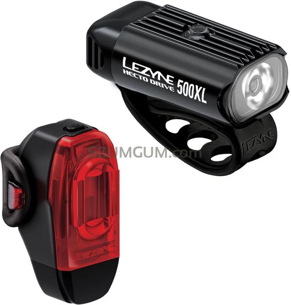 Zestaw lampki Lezyne Hecto Drive 500XL / KTV Drive+