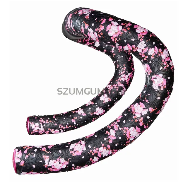 SUPACAZ Owijka Super Sticky - Sakura czarno różowy