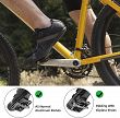 Zestaw pedałów rowerowych Rockbros PD15-BK ze stopu aluminium - czarne - 3
