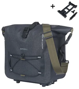 Torba na bagażnik Basil Navigator Storm Trunk Bag MIK 13L - black