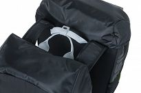Sakwa turystyczna podwójna BASIL MILES DOUBLE BAG 34L Black lime - 3