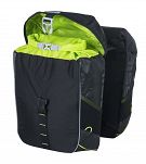 Sakwa turystyczna podwójna BASIL MILES DOUBLE BAG 34L Black lime - 5