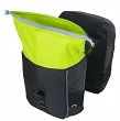 Sakwa turystyczna podwójna BASIL MILES DOUBLE BAG 34L Black lime - 6