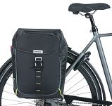 Sakwa turystyczna podwójna BASIL MILES DOUBLE BAG 34L Black lime - 8
