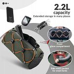Torebka na kierownicę Rockbros W012 - 2,2L dark green - 11
