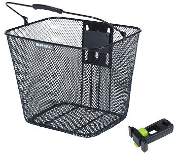 Kosz na kierownicę Basil Bilbao KF + uchwyt KF na wspornik