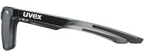 Okulary UVEX LGL 42 - black transparent / mirror silver - 4
