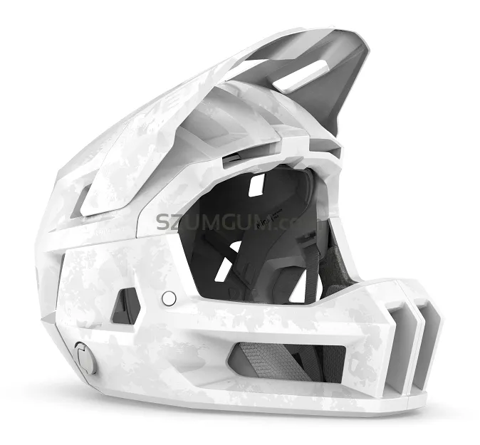 Kask z odpinaną szczęką MET Parachute MCR 2 MIPS - overwhite, matt gloss