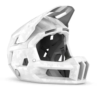 Kask z odpinaną szczęką MET Parachute MCR 2 MIPS - overwhite, matt gloss
