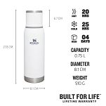 Bestsellerowy termos Stanley Adventure To-Go Bottle 0,75L polar - 6