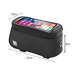 Torba sakwa rowerowa - uchwyt, pokrowiec na telefon SAHOO  6,8