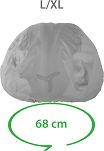 Wodoodporny pokrowiec na kask Silvini MONTI - 4