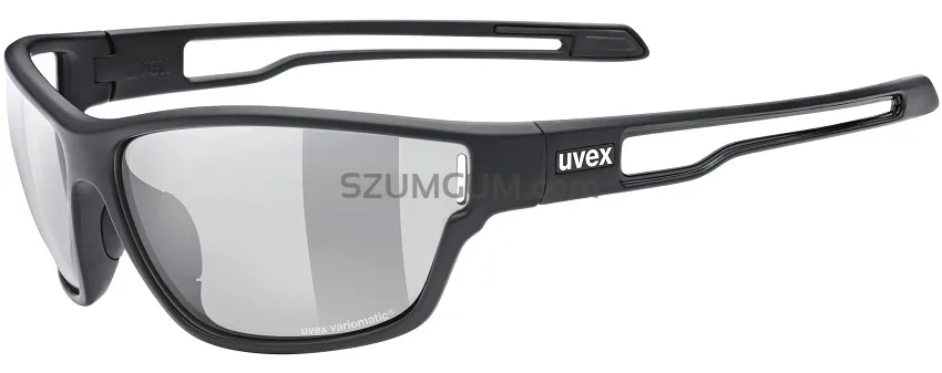 Okulary sportowe uvex Sportstyle 806 V - czarne