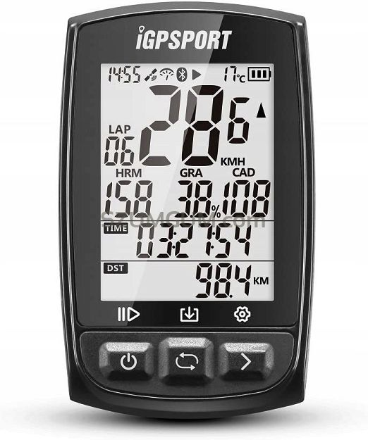 Bezprzewodowy komputer GPS iGPSPORT IGS50E  (Strava® , Trainingpeaks®.)