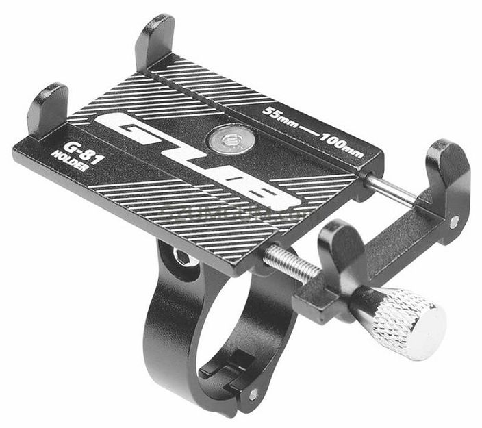 Rowerowy uchwyt na telefon GUB G-81 BK