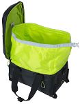 Torba na bagażnik - Basil Miles Trunkbag - black / lime - 7