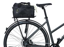 Torba na bagażnik - Basil Miles Trunkbag - black / lime - 5