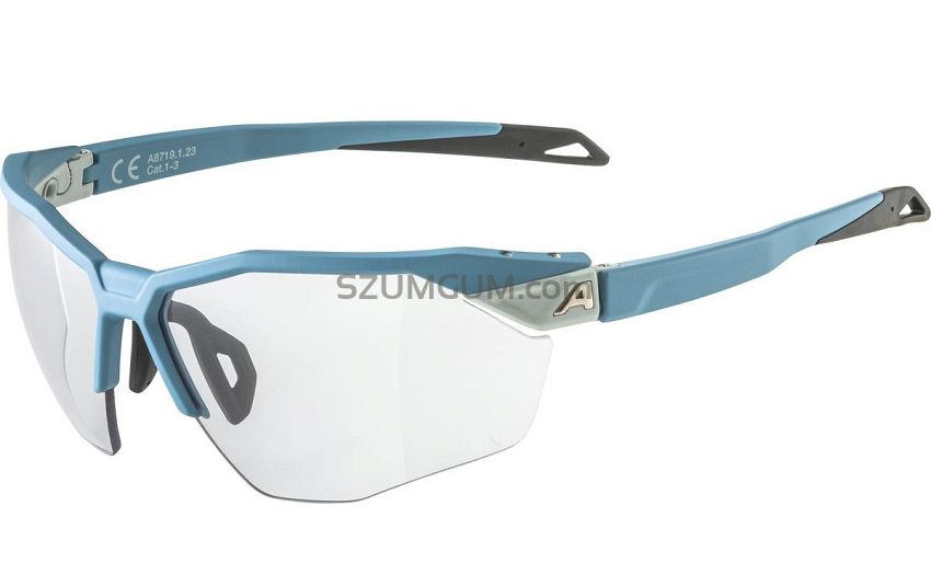Okulary Alpina TWIST SIX HR V - Smoke-Blue Matt - szkło S1-3