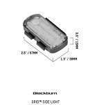 Lampki boczne BLACKBURN GRID SIDE LIGHT SET, 110 lumenów 2 szt. - 13