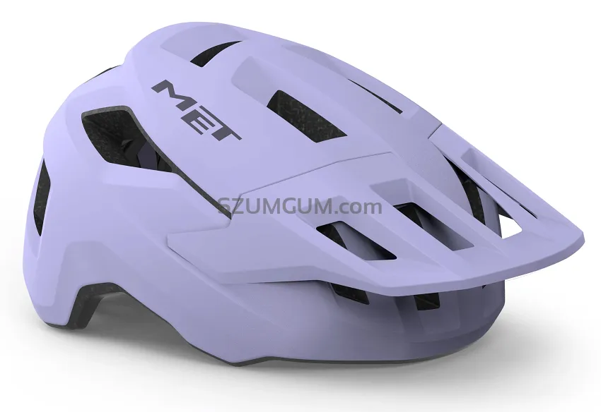 Kask młodzieżowy MET Shelter Youth - lilac glossy