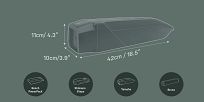 Torba E-bike na bagażnik na baterię i bagaż - Topeak MTX E-Xplorer Trunk Bag, 26L - MTX 2.0 - 9