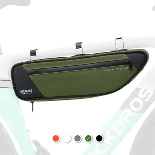 Torba pod ramę roweru Rockbros  Road to Sky TL003, 2 L, wodoodporna, zielona