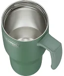 Termokubek Thermos Refreshing 0,85 L - z uchwytem i słomką - matowo zielony - 4