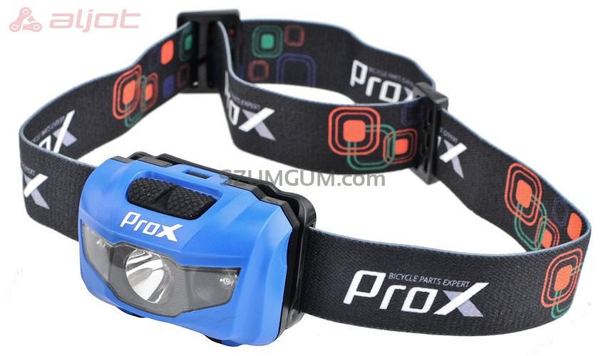 Lampa czołowa ProX CYGNUS Niebieska 3 LED, 3xAAA