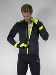 Rogelli PESARO 2.0 ( Core ) - kurtka rowerowa - 003.045 black/fluor-yellow - 6