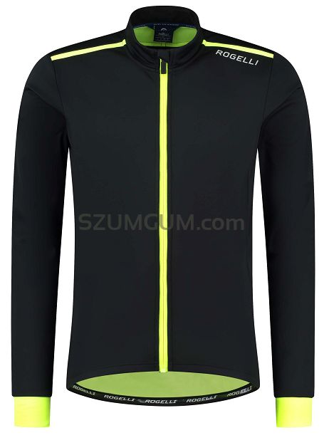 Rogelli PESARO 2.0 ( Core ) - kurtka rowerowa - 003.045 black/fluor-yellow