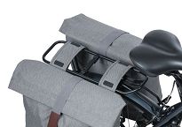 Sakwa miejska podwójna BASIL City Double Bag 32L MIK - grey - 6
