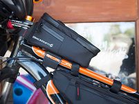 Torba na ramę BLACKBURN OUTPOST TOP TUBE wodoodporna czarna - 6