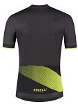 Męska koszulka rowerowa Rogelli GROOVE, czarno-żółty - XL - 2