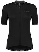 Przewiewna damska koszulka rowerowa ESSENTIAL, czarna