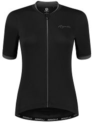 Przewiewna damska koszulka rowerowa ESSENTIAL, czarna