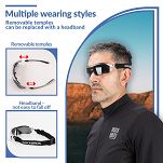 Okulary sportowe Rockbros 0089 z fotochromem - niebieskie - 5