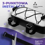 Torebka na górę ramy Rockbros 039-1, 1L, reflective silver - 4