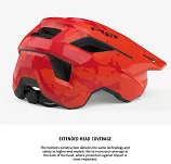 Kask młodzieżowy MET Shelter Youth - white blue matt - 8