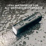 Lampka rowerowa Gaciron Kiwi 1200 - 5