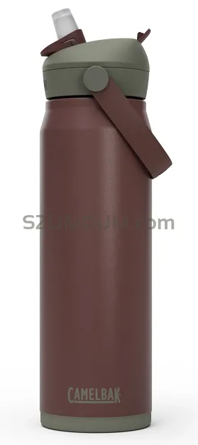 Butelka termiczna Camelbak Thrive Flip Straw Insulated SST 740 ml / 25 oz - burnt umber