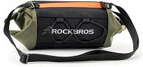 Torebka na kierownicę Rockbros W006 black green orange - 2